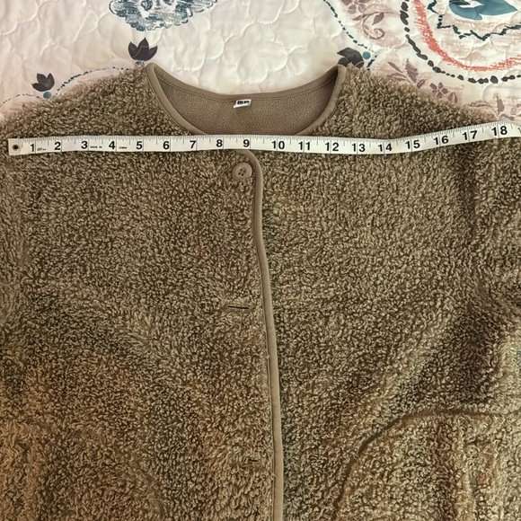 Uniqlo Fleece Sherpa Jacket Size Small - Picture 9 of 11